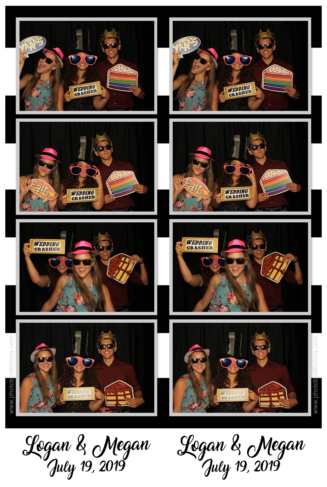 Downey-Martin Wedding Reception - 7/19/19 | View more photos from the event at gallery.photoboothcincy.com/u/PhotoBoothCincy/Downey-Martin-Wedding-Reception-71919